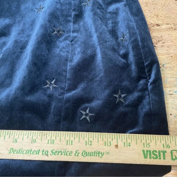 SALONI Greta Women’s Mini Dress Off Shoulder‎ Navy Size 0 - Picture 8 of 10